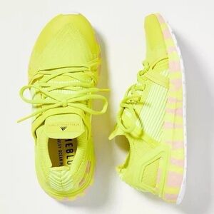 ADIDAS by STELLA MCCARTNEY ULTRABOOST 20 SHOES Acid Neon Yellow Women 8.5